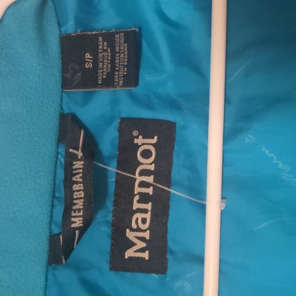 Marmot MemBrain Waterproof Retro Ski Jacket | Vented | Zip-Off Hood - Picture 13 of 15